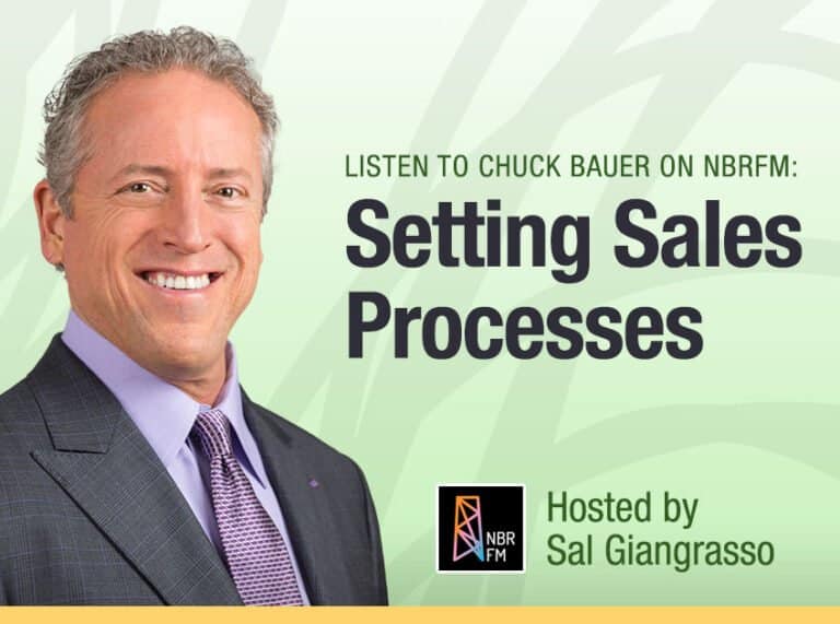 Listen: Setting Sales Processes with Chuck Bauer on NBRFM