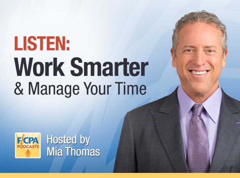 Listen: Working Smarter with Chuck Bauer on FICPA