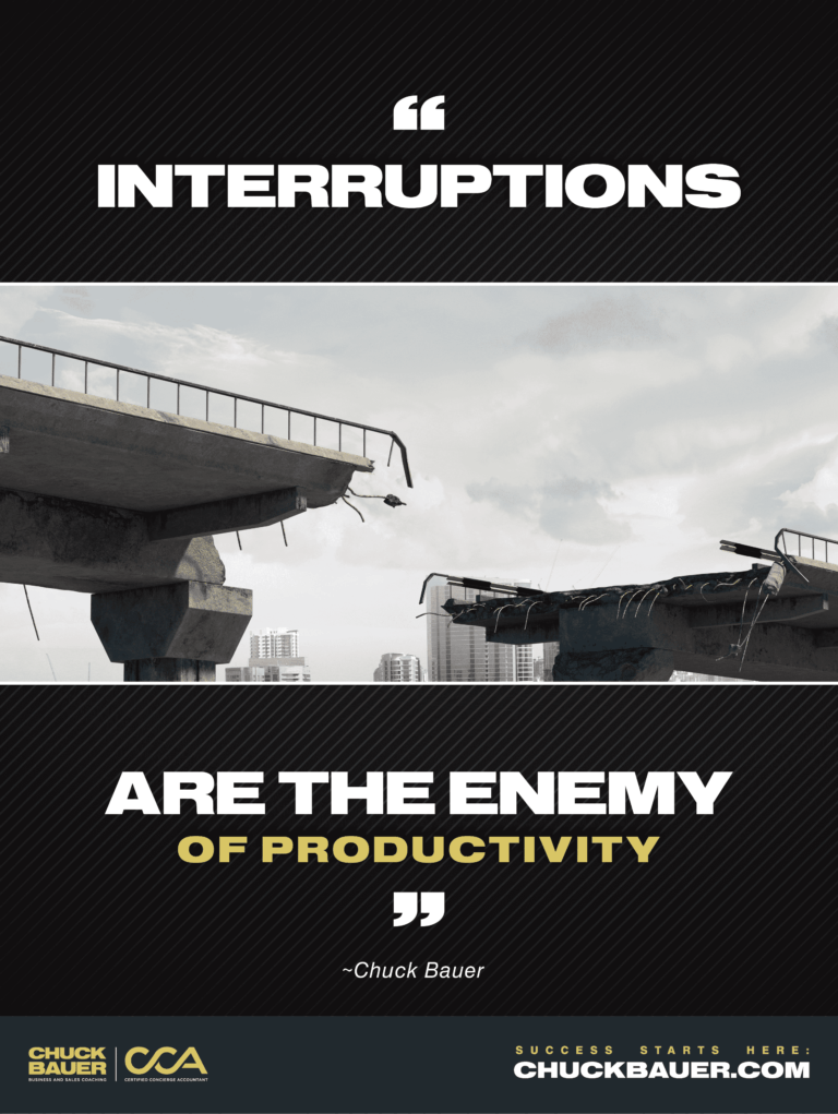 Interruptions Are The Enemy Of Productivity – Download