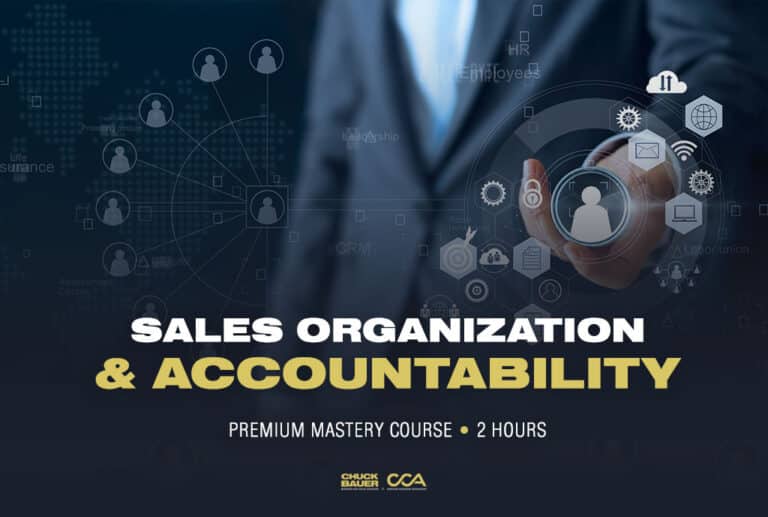 Sales Organization Accountability